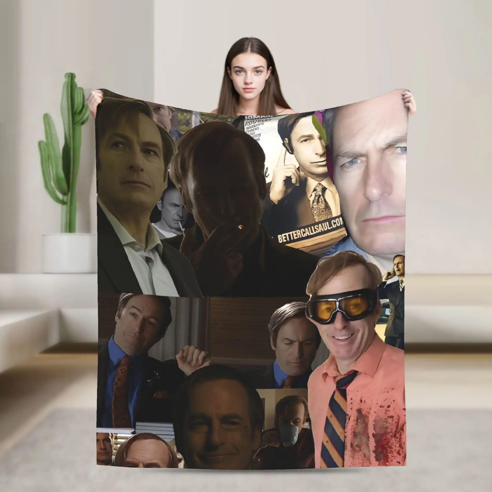 

Better Call Saul Blanket Quality Warm Soft Throw Blanket Winter Kids Adult Bedroom Funny Bedspread