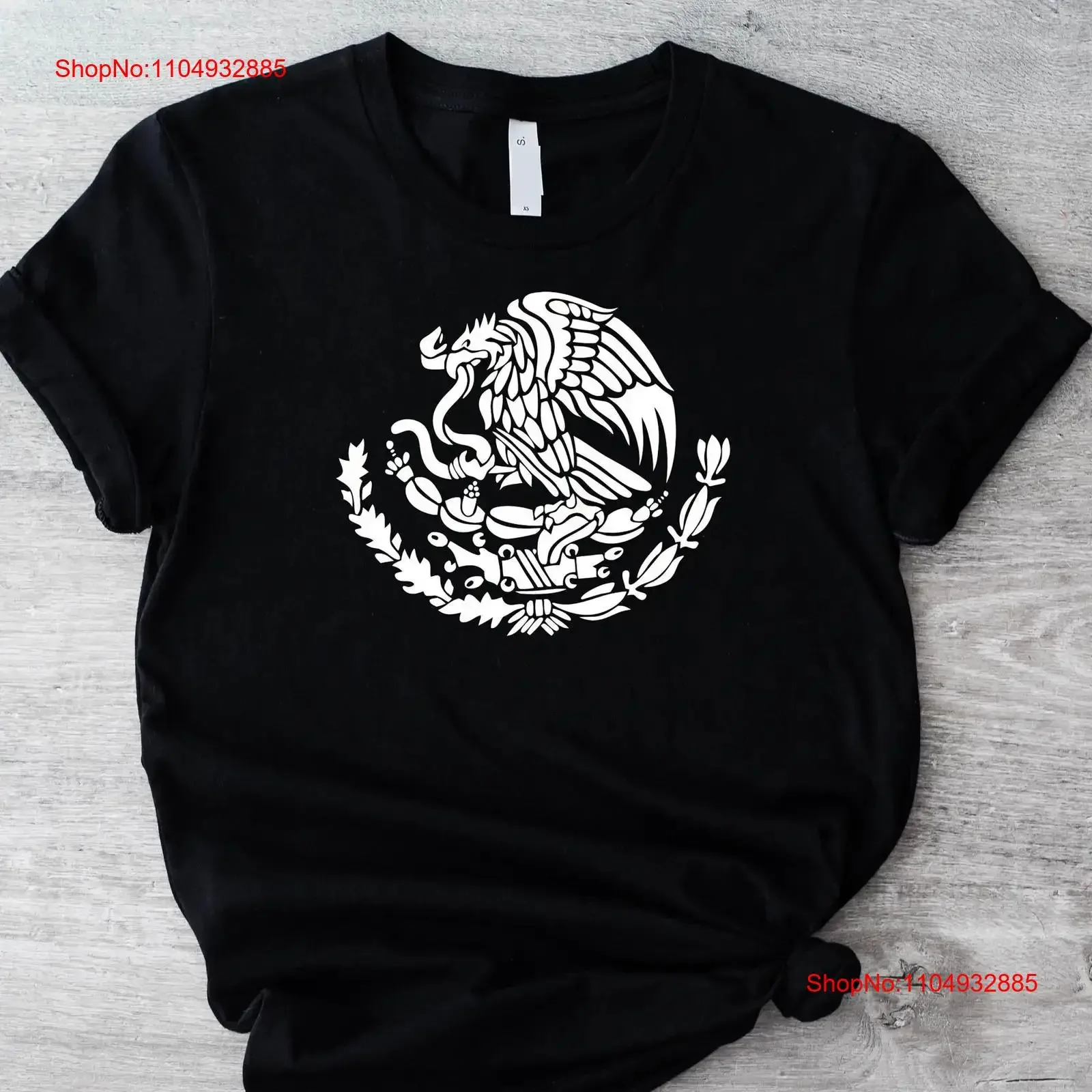 Camiseta del escudo del ejército mexicano Camisa Escudo Mexicano Estados de México Orgullo SweaT bandera vintage gráfico estirado lavado