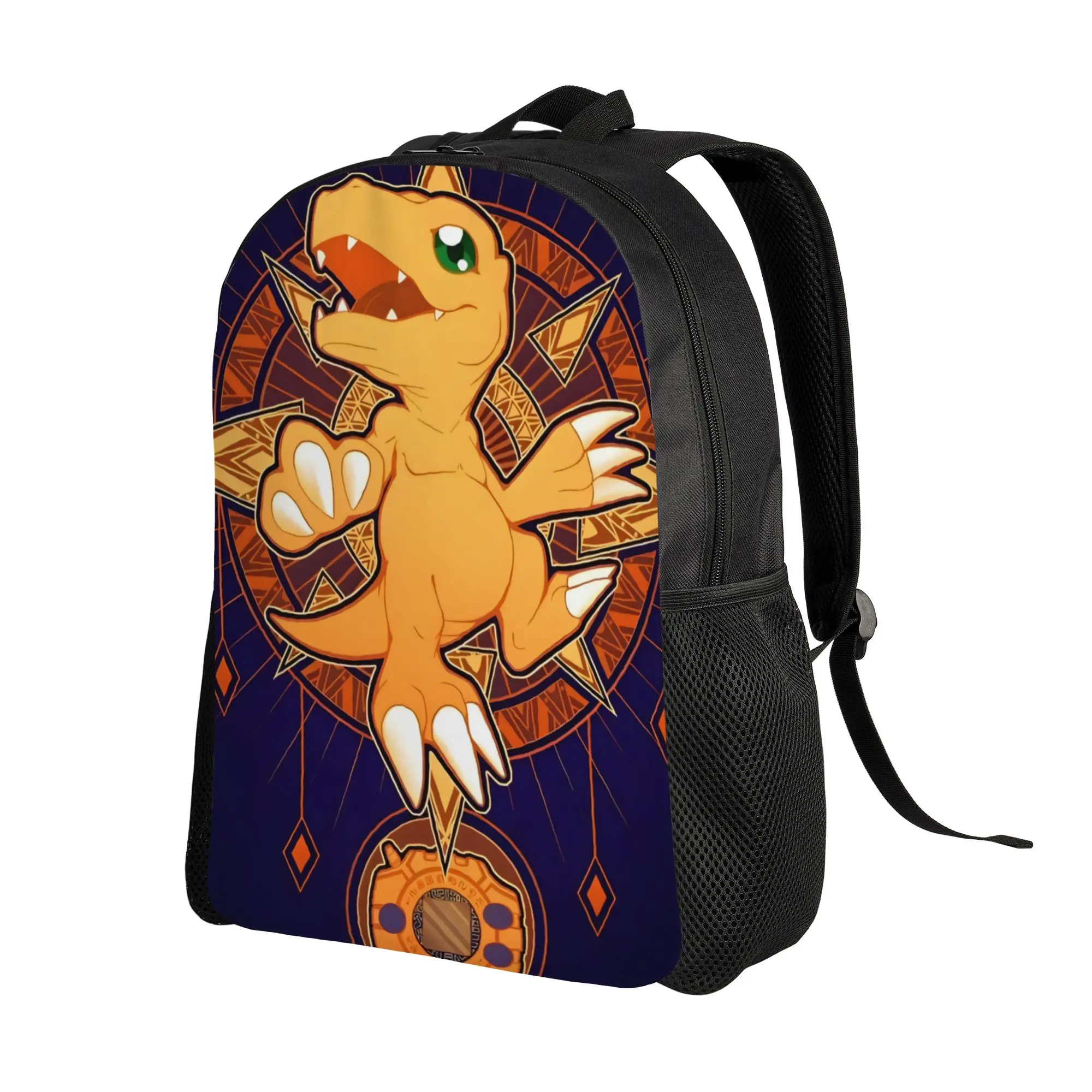 1Piece Digivice Bond New School Year College Bag Digimon Anime College Student  Backpack