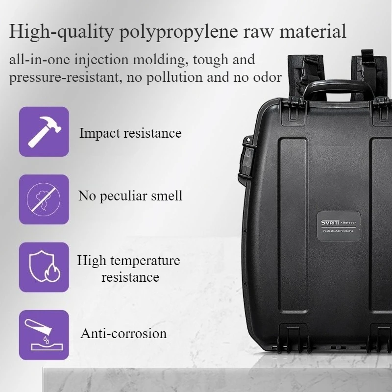 Portable Tool Storage Case Safety Instrument Protective Box Waterproof Equipment Organizer Box Combination Lock Tools Boxes
