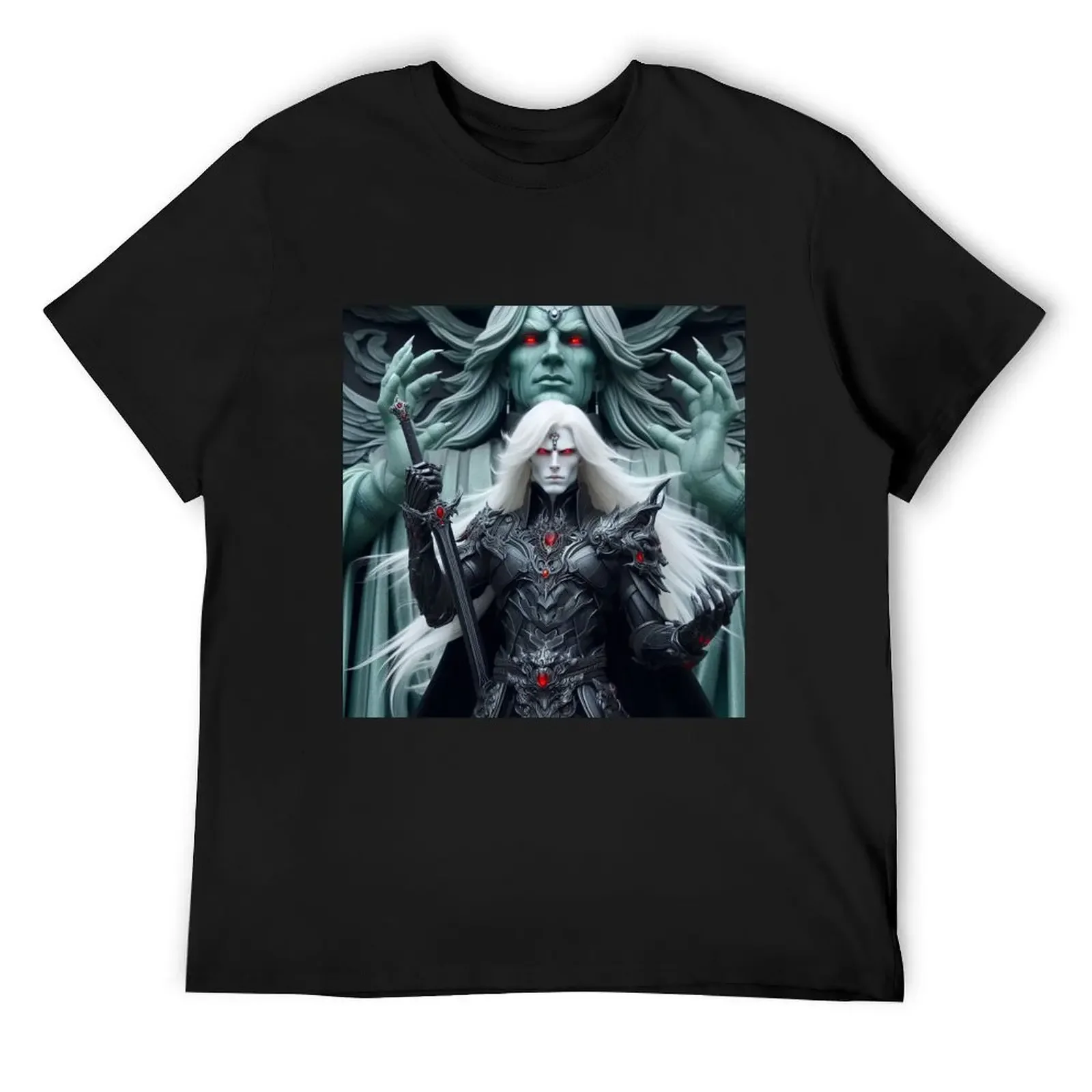 The Albino Prince & The Jade Statue of Arioch 2 T-Shirt blacks cheap stuff mens t shirts top quality