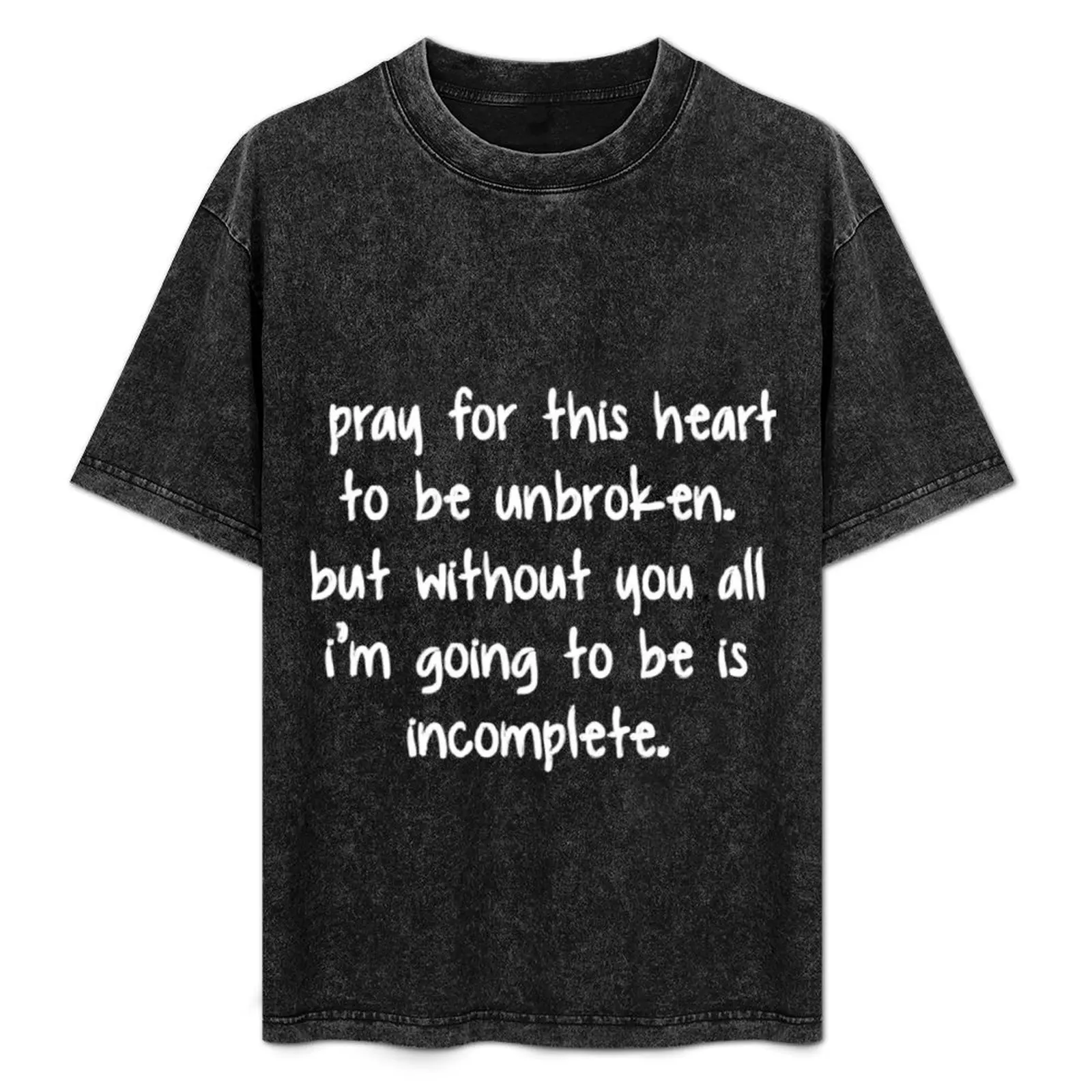 

Incomplete Backstreet Boys T-Shirt Long Lasting Casual T-Shirt