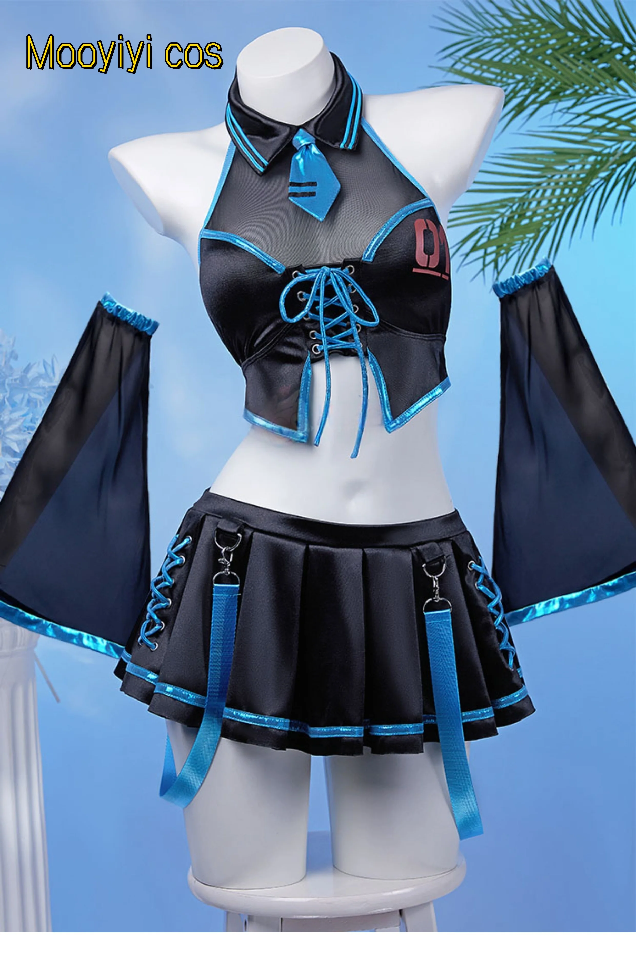 

PJSK New swimsuit mi cos ku Cosplay Costume Halloween Christmas Role Playing Party Comic Exhibition In Stock S-XL mikuu Costume