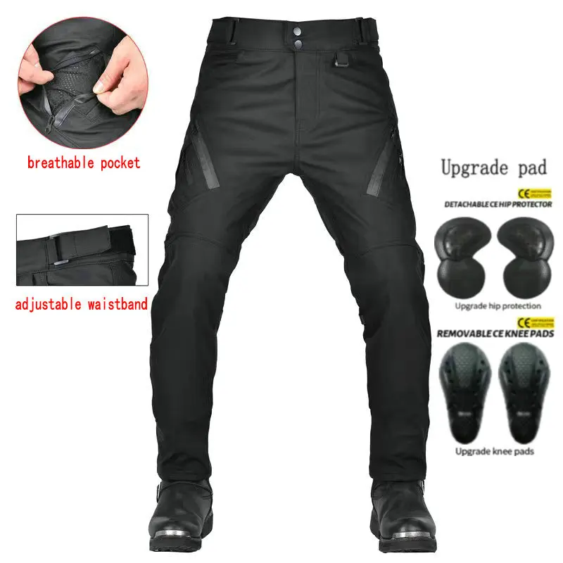 

Volero Motocross Protection Pants Knight Daily Cycling Casual Waterproof Breathable Jeans Motorcycle Protective Trousers For Men