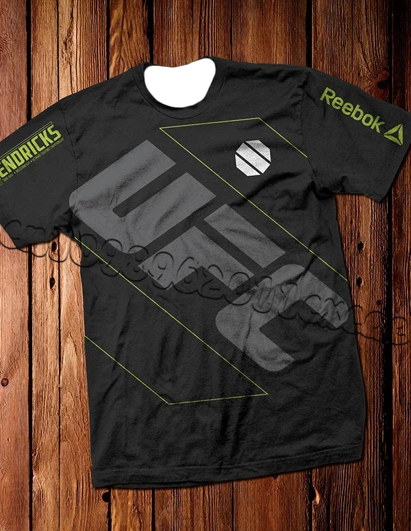 

Green Line Fashion Boxing T-shirt Summer 3D Printing UFC Round Neck Sports Men's Fighting Short Sleeve Fitness Ball T-shirt Top