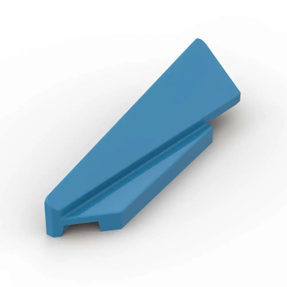 MOC 10 STKS Deel Bricks 3388 Wedge 5x1x1 1/3 Met 4x1 Bouwstenen Set Base Links Huis Kasteel Deeltje Puzzel DIY Speelgoed Kid Gift