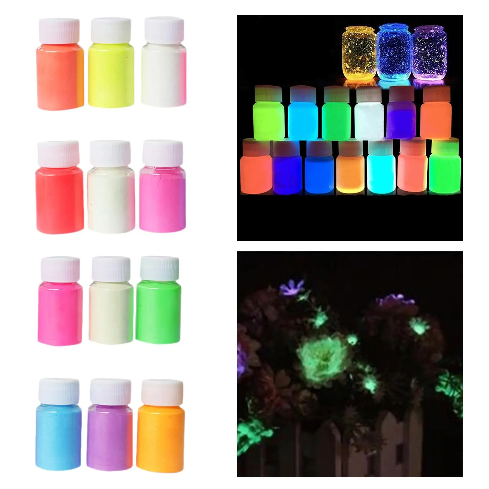 The Dark Epoxy Resin Luminous for Coloring Kit, DIY ,Acrylic Paint,Fine Art