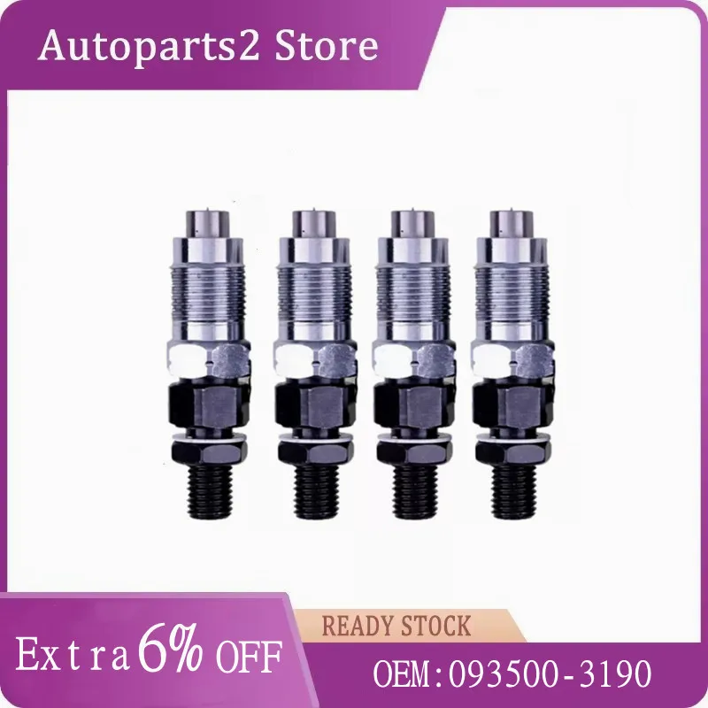 1/4pcs 093500-3190 0935003190 Brand New Fuel Injector Replacement Accessories For Mitsubishi S4E S4S 4DQ50 Engine S4E Auto Parts