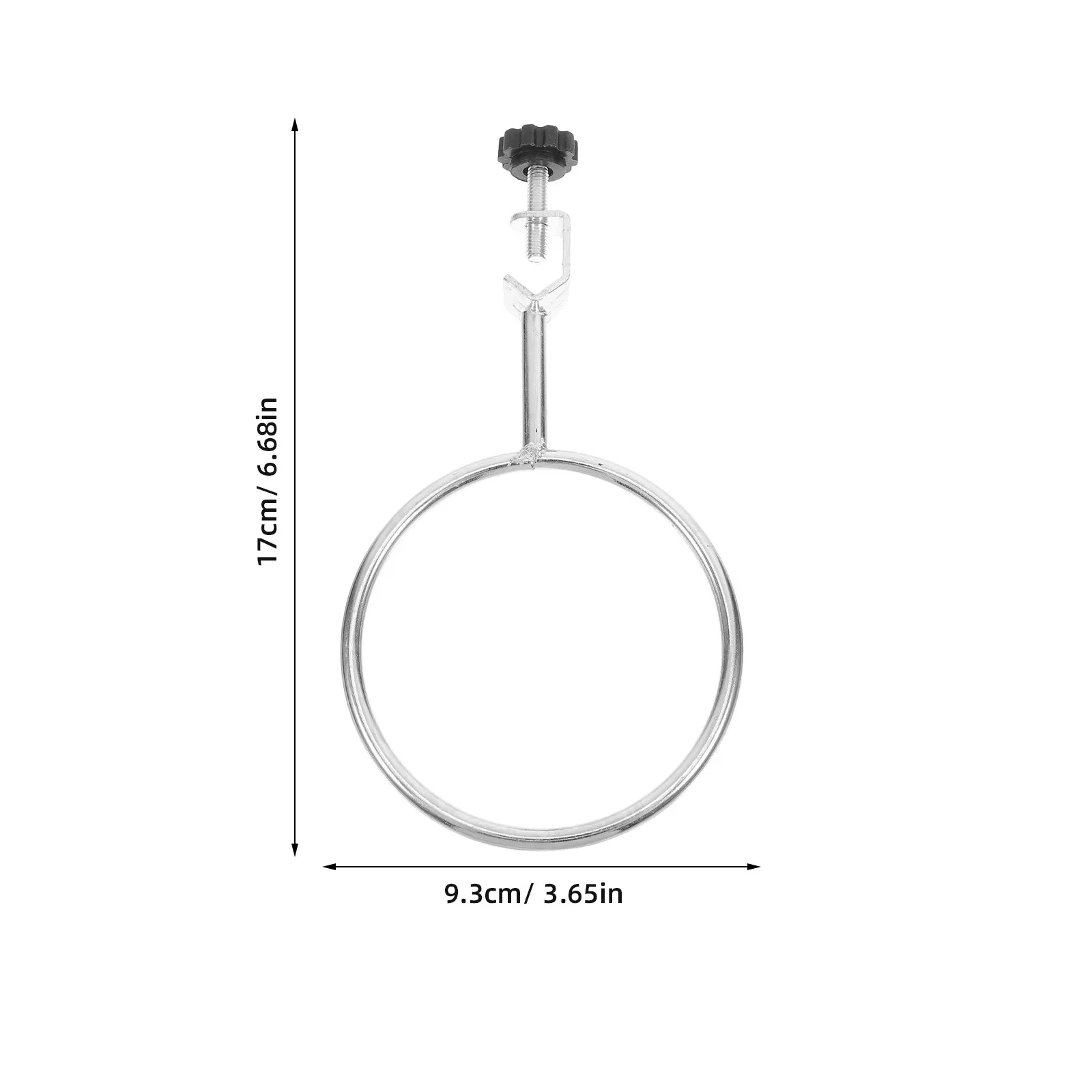 Heavy-Duty Chemistry Lab Stand Set with Adjustable Iron Ring Clamp for Test Tubes Flasks Funnel Retort Stands Laboratory view 6