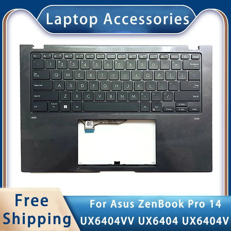 

New For Asus ZenBook Pro 14 UX6404VV UX6404 UX6404V;Replacemen Laptop Accessories Keyboard With Backlight 90NB11J2-R30US0