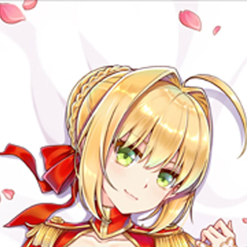 

Dakimakura Anime Nero/Saber Nero Pillow Case Double-sided Print Of Life-size Body Pillowcase Gifts Cushion Cover