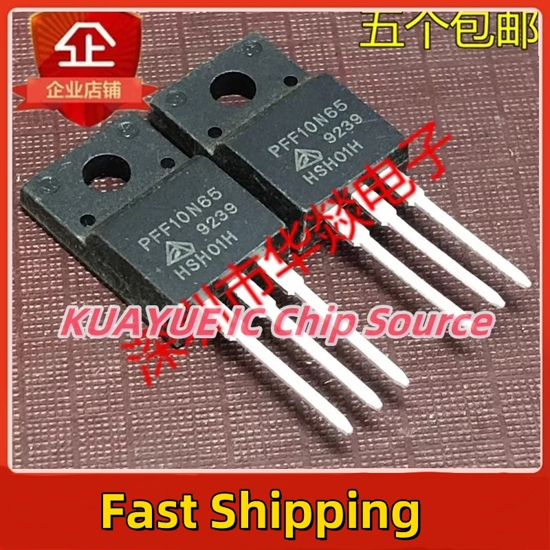10PCS-30PCS   PFF10N65   TO-220F 650V 10A   Quality Fast Shipping  In Stock