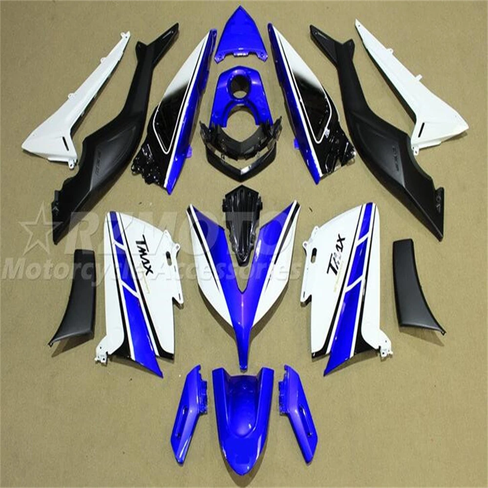 

New ABS JP Motorcycle Fairings Kit Fit For YAMAHA TMAX530 2015 2016 T-MAX 530 15 16 TMAX Bodywork Set Custom Blue White