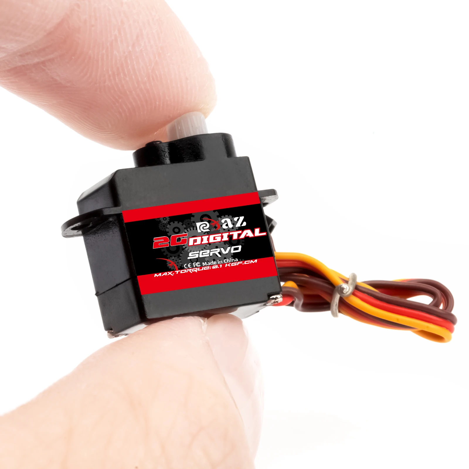 RCXAZ 2g Micro Servo Digital Mini Servos para F949S Rc modelo de coche micro servos modelos de aviones de vuelo interior servo 180 °   rotación