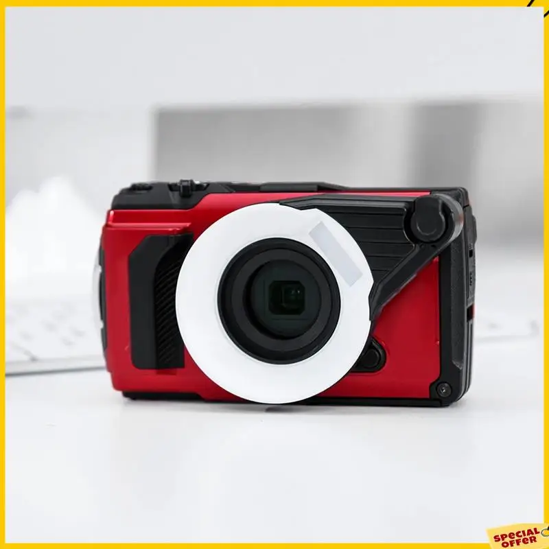 Difusor de flash A24P FD-1 para Olympus Tough TG-7 TG7 TG-6 TG6 TG-5 TG5 TG-4 TG4 TG-3 TG3 TG-2 TG2 TG-1 TG1 Macro Fotografia