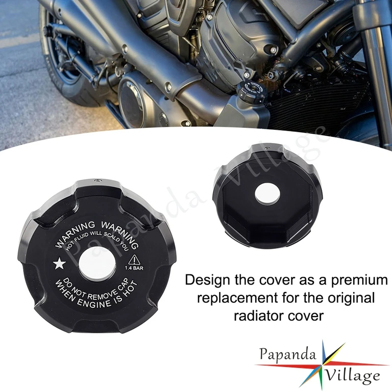 For Harley Sportster S 1250 RH1250 2021+ Harley Nightster 975 RH975 2022 2023 Motorcycle NEW Radiator Cap Water Tank Cover Mount