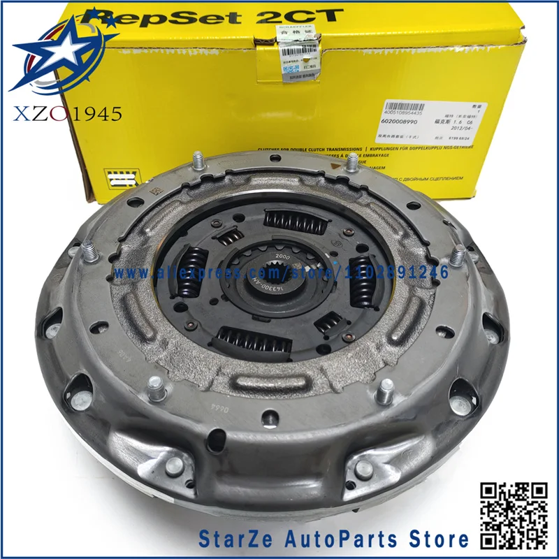 

Auto Parts 6DCT250 DPS6 DCT250 6020016990 Powershift Clutch Kit for Renault Ford 1.0T Models, Replacement 6DCT250 LUK Clutch