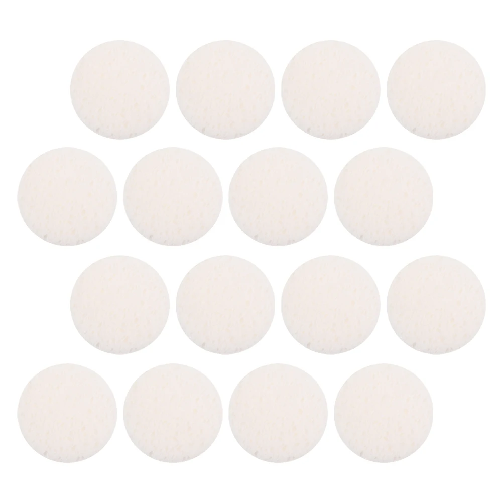 40 Uds esponja de maquillaje cómodos aplicadores de polvo redondeado herramienta de maquillaje de limpieza facial almohadilla de cosméticos esponja de lavado de cara de niña