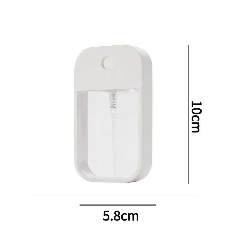 New 45ml Portable Refillable Bottles Hand Sanitizer 6 Color Alcohol Mini Card Spray Bottle Travel Sub-bottling Cosmetics Press