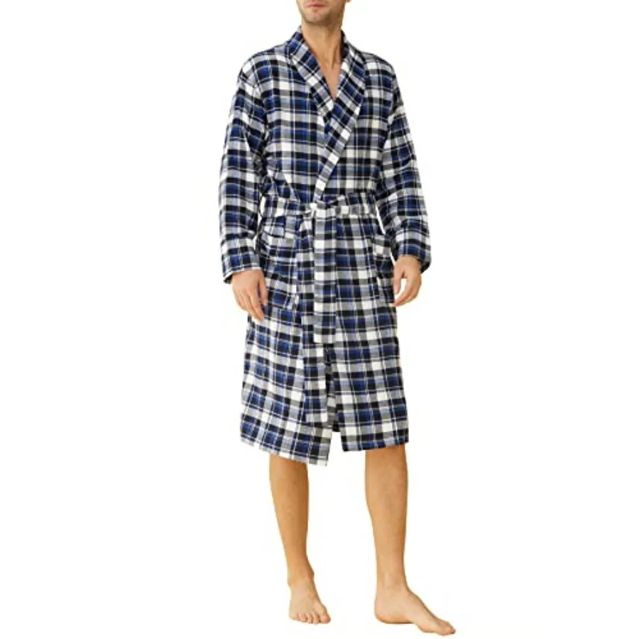 

Men's Cotton Flannel Robe