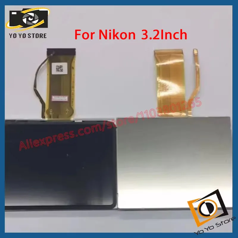 

For Nikon D800 D800E D4 D4S D600 D610 3.2 Inch LCD Display Screen Digital Parts