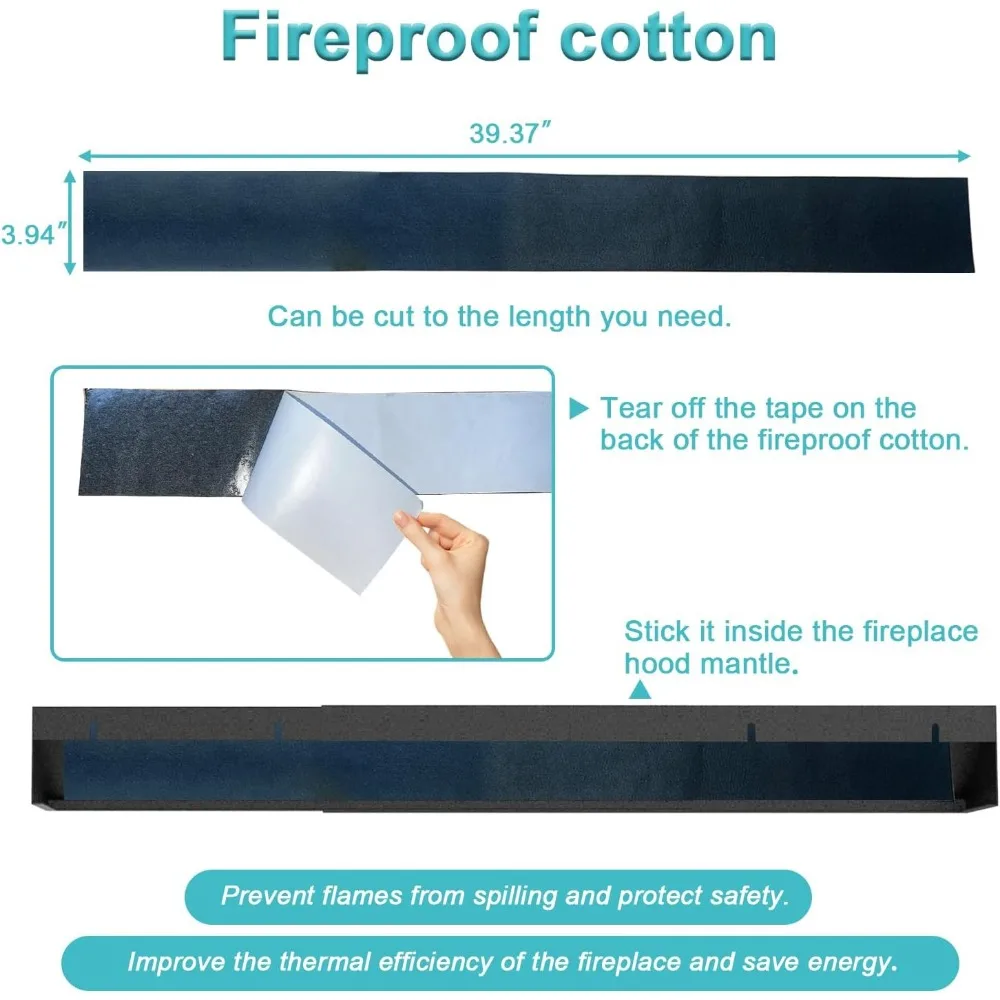 شفاط مدفأة مرن، نطاق 28-48 بوصة، مثالي لأحجام الموقد المختلفة مع عزل ممتاز ومقاومة للتآكل