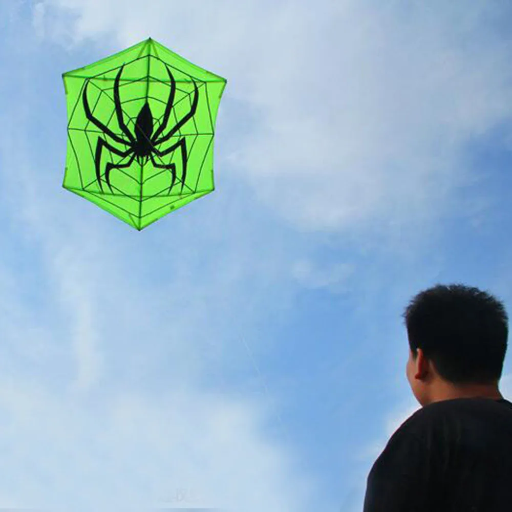 NEW ARRIVAL 150*175cm Single Line ROKKAKU KITE for Adults High Quality Hexagonal Spider Kites