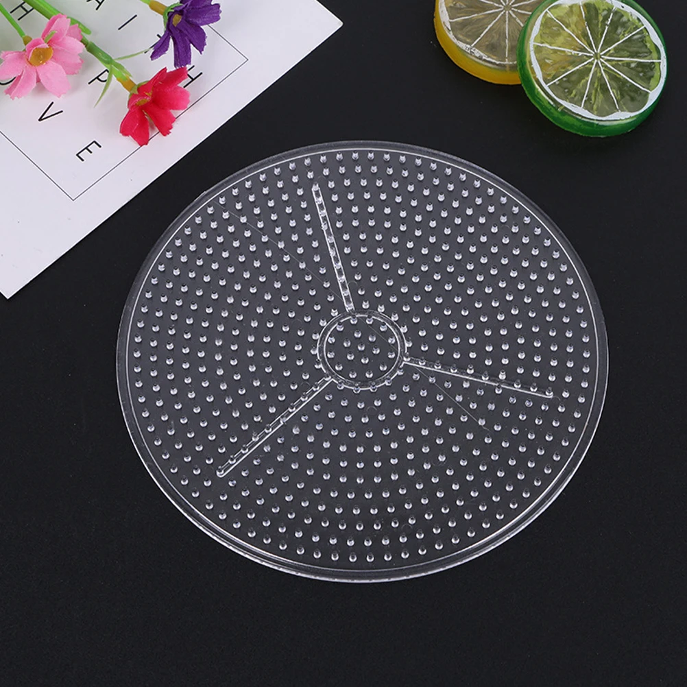 

4 Pcs Pindou Template Fuse Beads Tray Pegboard Panel Kit Pegboards Craft Project Pegs Plastic