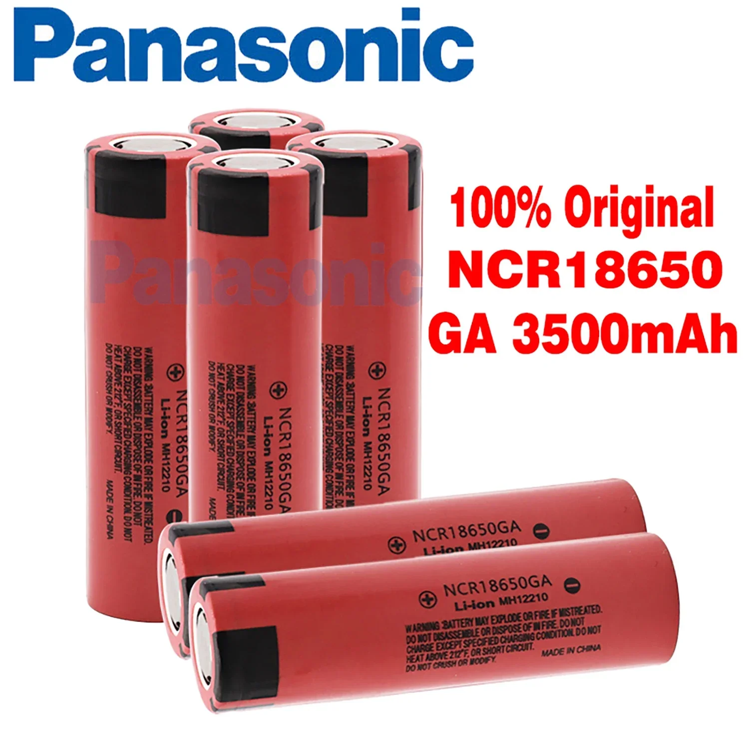 

18650 NCR 18650 GA 3.7V 3500mAh Rechargeable Li-ion Battery 30A Discharge, for Toys Tools Flashlight Battery