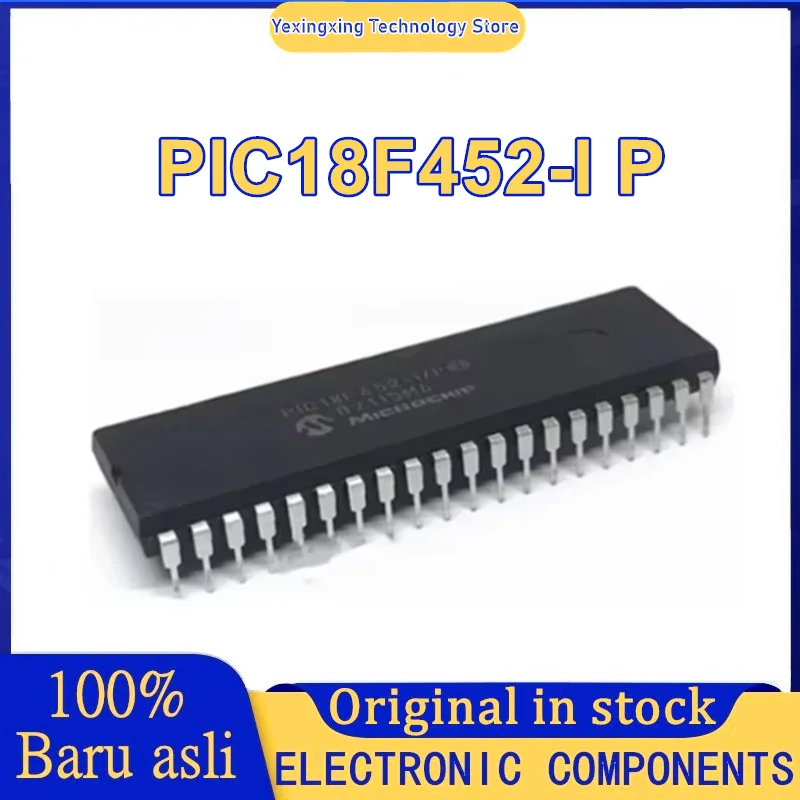 PIC18F452-I/P DIP40 Mikrocontroller-Chip auf Lager