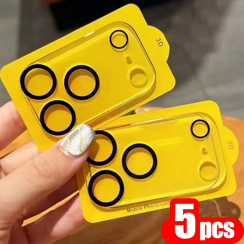 5PCS Protective Camera Lens Protector For iPhone 18 Pro 17 Pro Max 16 13 15 14 Plus 11 12 Mini Ultra 18promax Len Film Glass