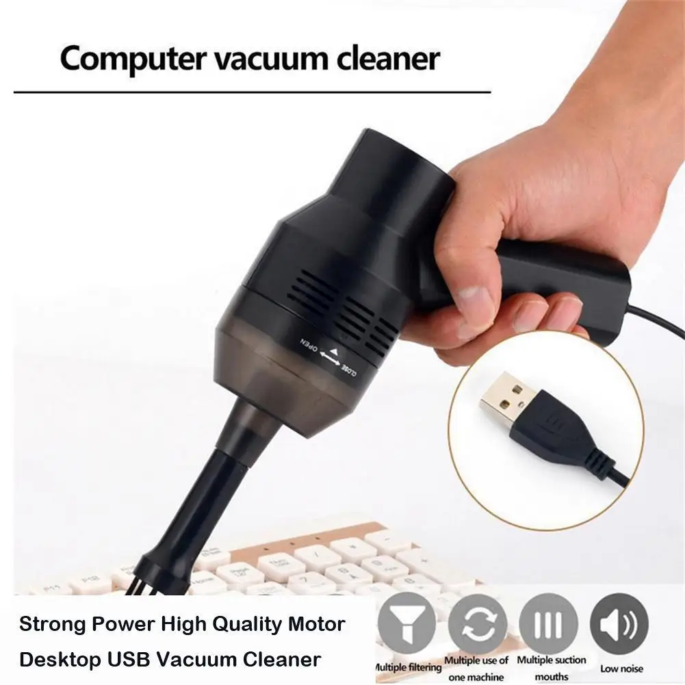 Portable Mini Handheld Usb Vacuum Cleaner Dust Collector Wireless Charging Keyboard Cleaning Tools Notebook Car PC Cleaned Kit