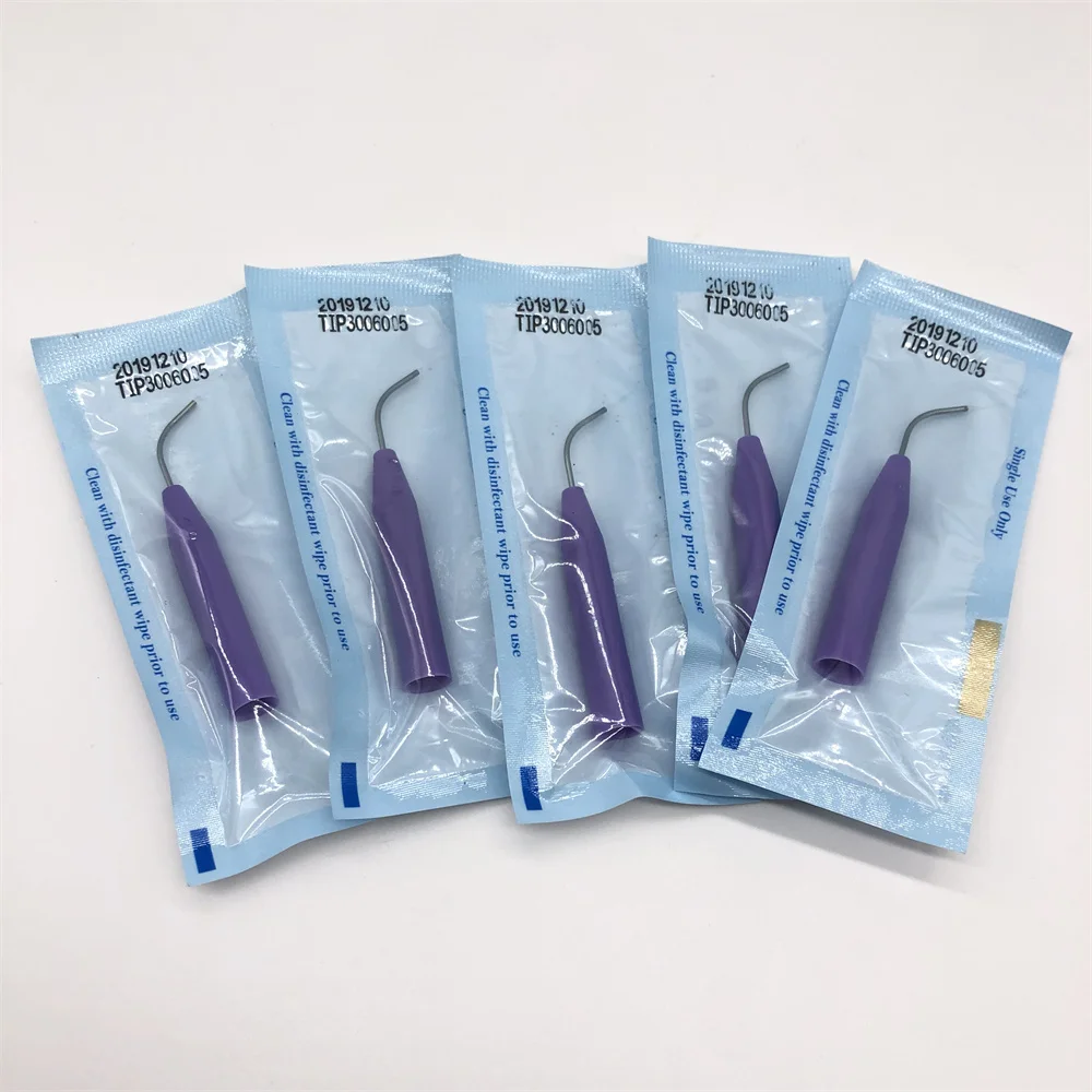 20pcs Dental Laser Working Tips for 2.5W and 7W Lasers 300μm/400μm with Length 5mm/10mm