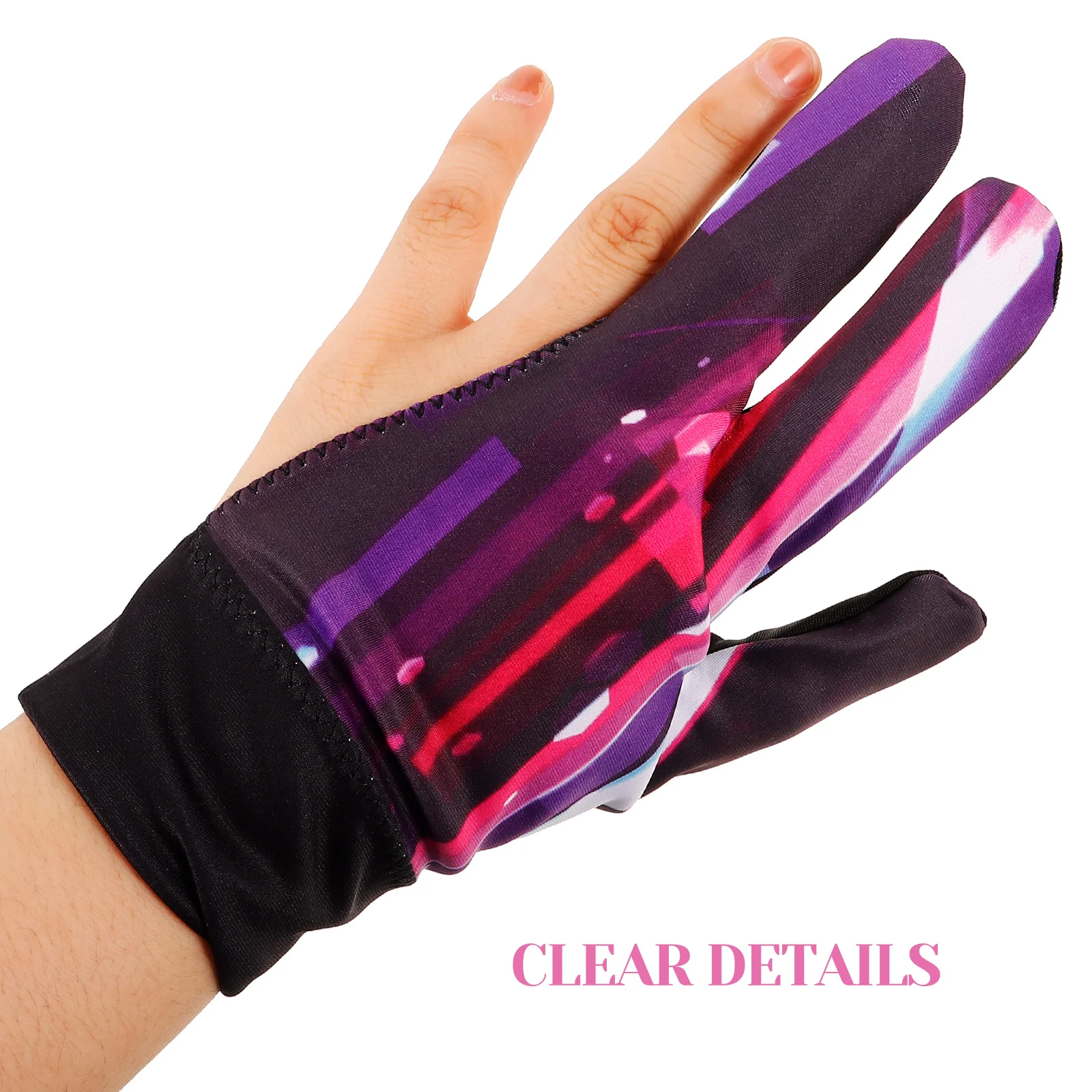 

Pool Gloves Billiard Left Hand Accessory Billiards for Men Sports Elastic Comfortable Snooker