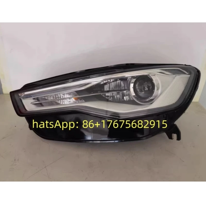 Apto para audi a6 farol 2016-2018 a6c7 farol a6c7pa xenon hid conjunto do farol para audi a6 farol original