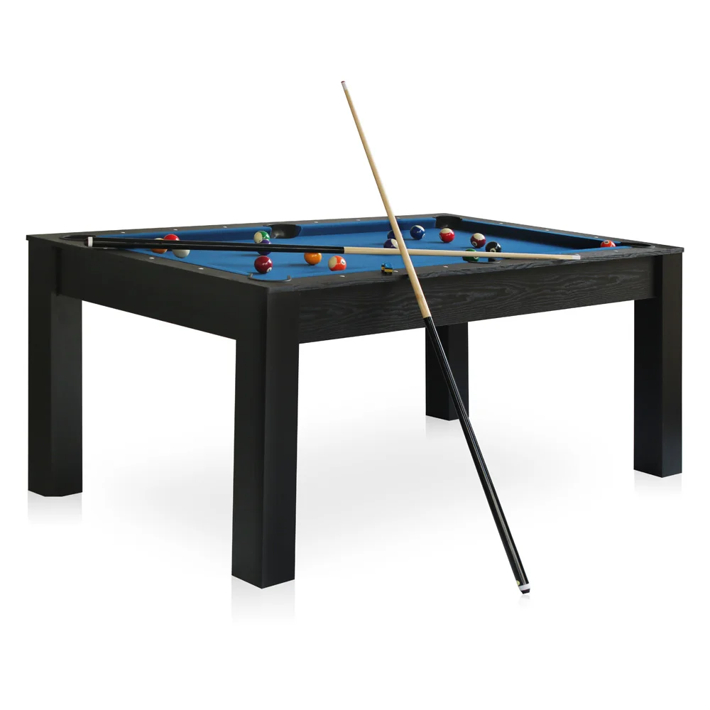 Customize 7FT Indoor Furniture Style 2 - in - 1 Multi Functions Billiard Table with Dinning Top
