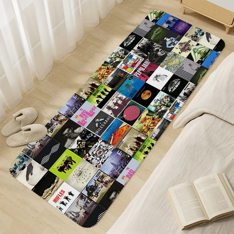 Bedroom Rug Oasis Band Home Decor Items Living Room Floor Carpet Kitchen Balcony Mat Slip-resistant Entrance Door Doormat