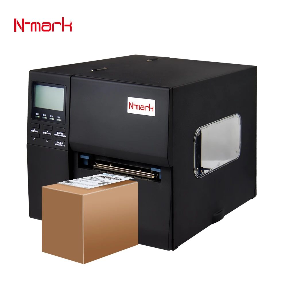 N-mark Factory Fast Speed Use PLC Port Stripping Machine  Industrial Shipping Label and Sticker Printer Machine
