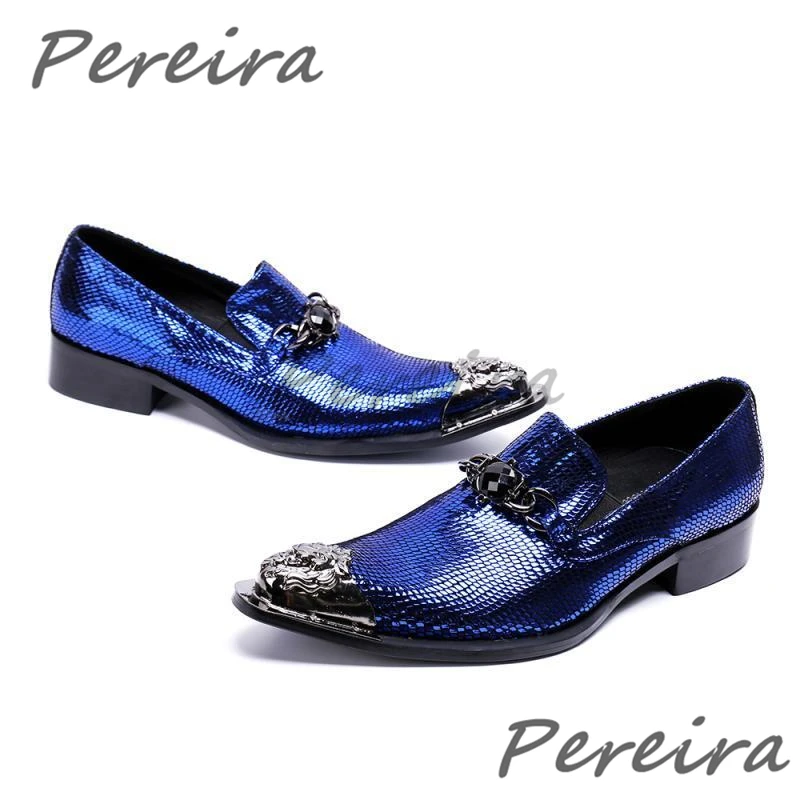 Bling Bling Luxus Herren Formelle Schuhe Mode Kristall Eisen Spitzschuh Casual Loafers Party Bankett Hochzeit Business Kleid Schuhe