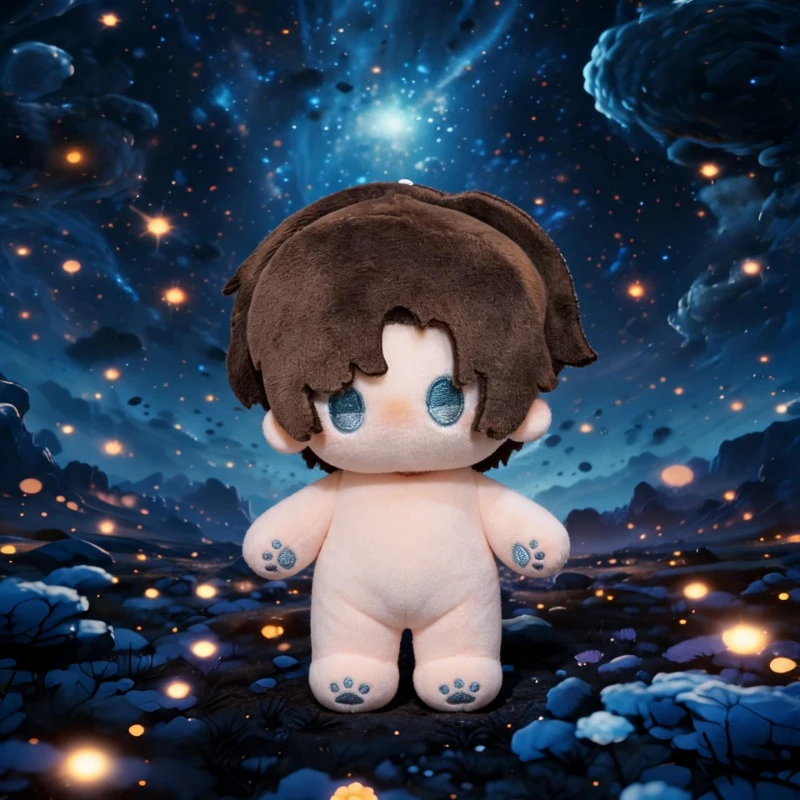 10cm Anime Game Tears of Themis Kawaii Cosplay Soft Cotton Doll Body With Skeleton Artem Cartoon Mini DIY Toy Figures Fans Gift