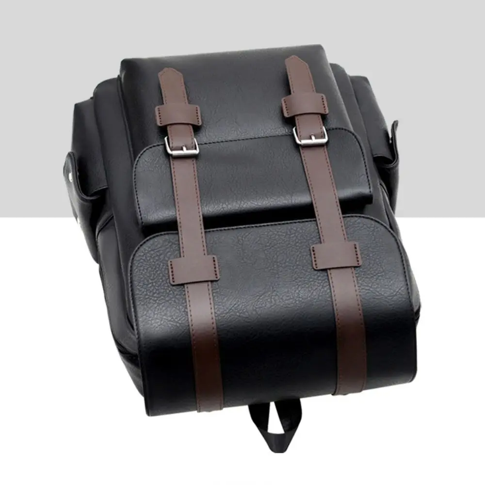 Casual Large Capacity Computer Bag PU Waterproof Business Computer Bag Multifunctional Office Bag School Use