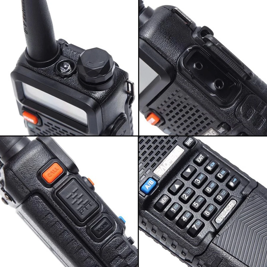 Walkie Talkie Baofeng UV-5R 8W With 3800mAh Long Battery Dual Band Ham VHF UHF FM Radio Handheld Hunting Transceiver Two-WayUV5R - view 6