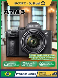 【 Do Brasil 】Sony A7 III Full Frame Mirrorless Compact Digital Camera Professional Photographer Photography 4K Video A7III A7M3