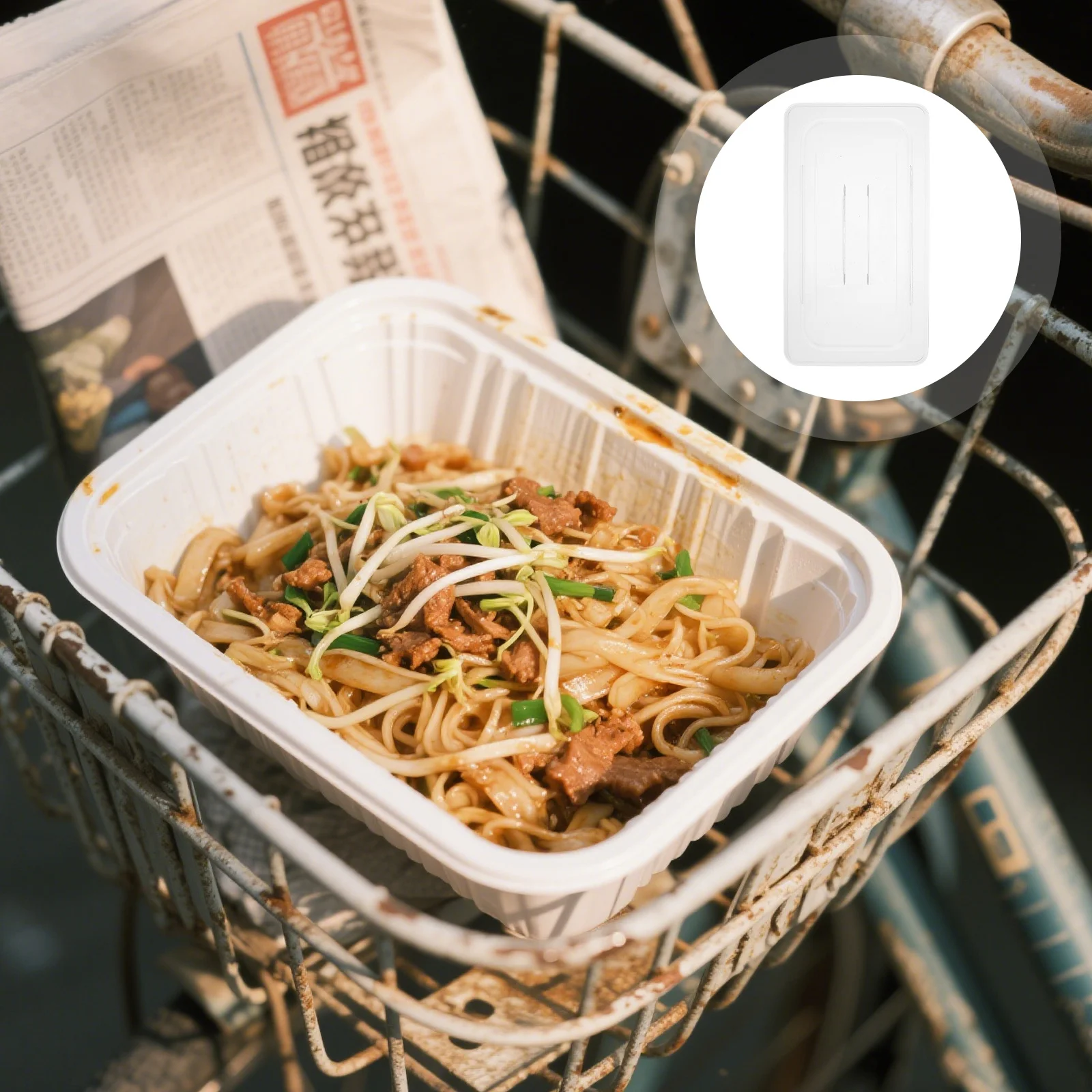 

Transparent Food Cover Acrylic Pan Lid with Handle for Hotel Buffet Pans Resistant to High Temperatures Easy Clean Reusable Dish