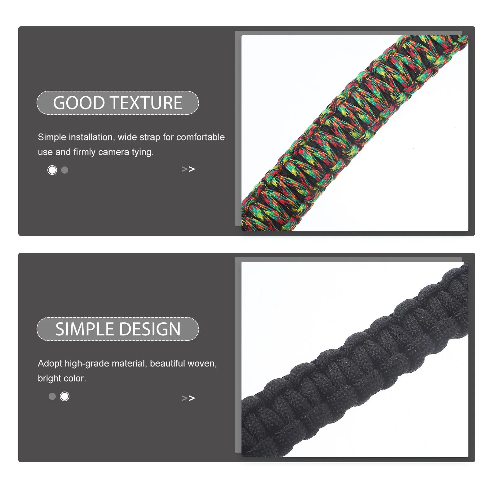 

Camera Strap For Travel Outdoor Camping Elastic Shoulder Neck Lanyard Adjustable Sling Belt Durable Fashion Design