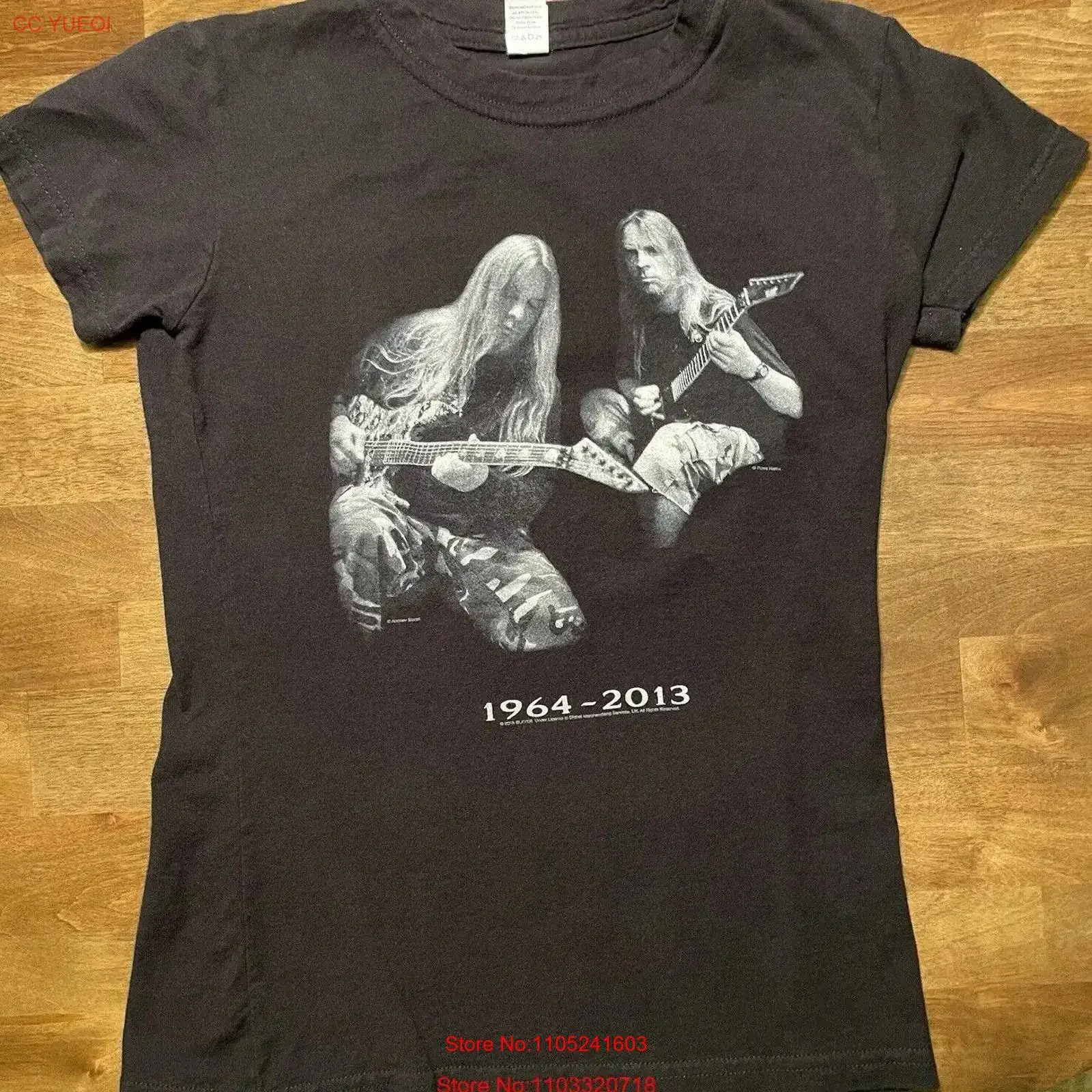 

Женская футболка Jeff Hanneman Slayer, маленькая винтажная стильная модная универсальная эластичная мягкая дизайнерская одежда унисекс