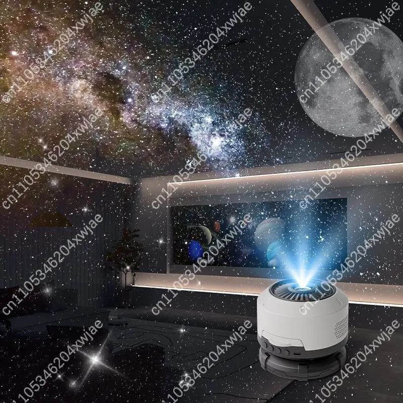 HD Globe Focus Adjustable Star Projector Night Light Galaxy Sky Projection with 13 Film Slides for Home Decor