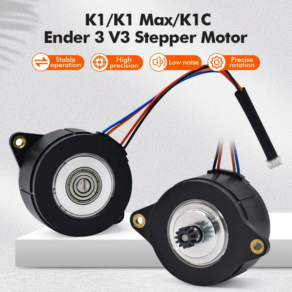

3D Printer K1/K1 Max Extrusion Extruder Mechanism Stepper Motor KIT 1.8 Degree Press 12 Tooth Gear Circular for K1/K1 Max/ K1C