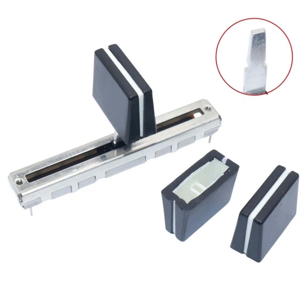 DJ Mixer Fader Cap Accessory For Sound Console Parts Vertical Slide Button Replacement Professional Audio Controller