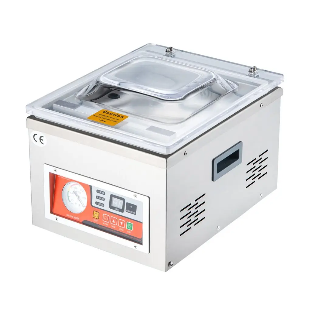 VEVOR Chamber Vacuum Sealer, 260W Sealing Power, Vacuum Packing Machine for Wet Foods, Meats, Marinades and More